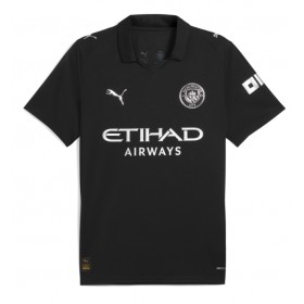 Pánské fotbalový oblečení Manchester City Venkovní košile 2025-26 Krátkým Rukávem